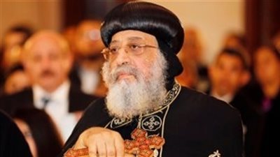 البابا يتحدث عن ما سيحدث لو انتهى الارهاب وكيف سيؤثر هذا الامر على مصر خاصة