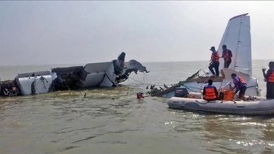 تحطم طائرة للبحرية الأمريكية في ولاية كارولينا الشمالية وهذا ما حدث للطيار