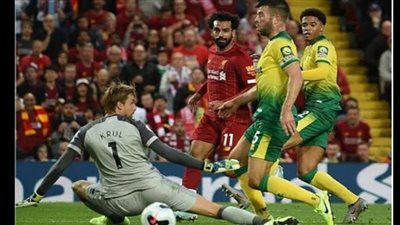 ترتيب هدافى الدوري الانجليزي بعد هدف صلاح في مباراة نوريتش الهدف ال١٥٠