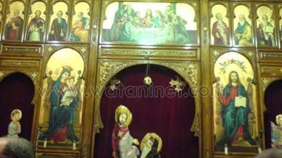 بالصور معجزه مذهله في كنيسة الأنبا بيشوي ببورسعيد واقامة الطفل مينا ريمون من الموت