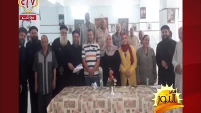 بالفيديو | شركة مياه الشرب والصرف الصحي تدخل دير الانبا ابرام بالفيوم لألقاء عظة