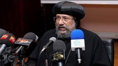 الانبا ارميا يودع حبيب الفقراء القمص انسطاسي الصموئيلي بهذة الكلمات