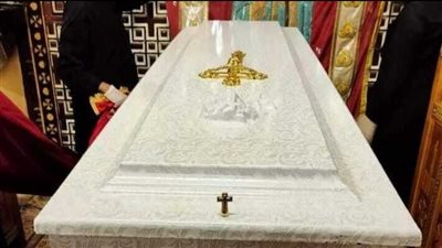 خبر محزن بالصورة نياحة احد شيوخ رهبان دير الأنبا صموئيل المعترف