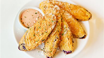 طريقة عمل الباذنجان البانيه..اكله صيامي لذيذة ويمكن ان تكون وجبة رئيسية