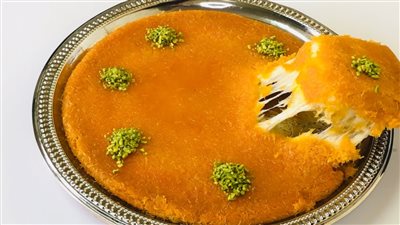 لا غنى عنها فى رمضان طريقة عمل الكنافة النابلسية اللذيذه بالجبن فى المنزل