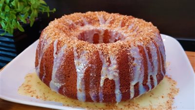 يعشقها الأطفال طريقة عمل كيك الزبادى بجوز الهند