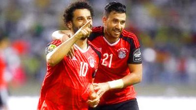 منتخب مصر يفوز على الكونغو بتألق محمد صلاح و تريزيجية (كل احصائيات واراقام المباراة)