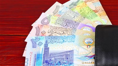 سعرالدينار الكويتي فى البنوك اليوم