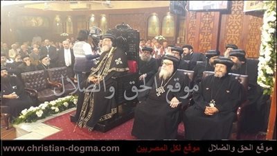 كلمه الانبا رافائيل لقداسه البابا / نحن فخورين ان لنا هذا البابا ذو الهيبة والشخصية القوية والمحبوبة فى الدولة والعالم