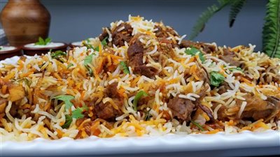 اسهل طريقة لعمل البرياني باللحم مع الارز البسمتى