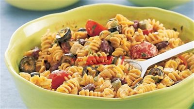 طريقة سهلة وشهية لعمل سلطة المكرونة الإيطالية