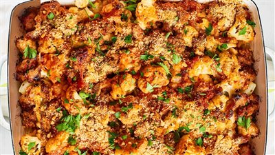 اسهل طريقة لعمل القرنبيط الصحى فى الفرن