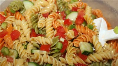 طريقة عمل باستا بالخضار بطريقة سهلة