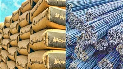 أسعار الحديد والاسمنت فى نهاية تعاملات اليوم الاثنين 6 يونيو 2022