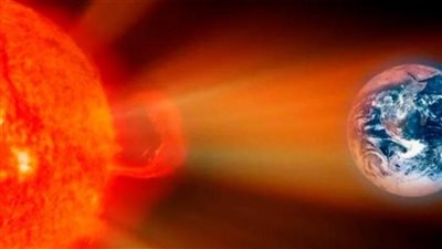 تحذير من رياح شمسية في طريقها للارض