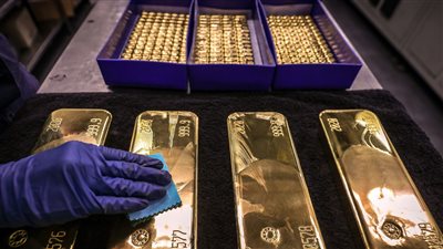 الذهب يتراجع من جديد فى محلات الصاغه فى مصر