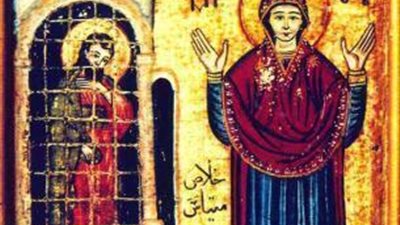 يحل اليوم تذكار معجزة العذراء حالة الحديد ومافعلته مع متياس الرسول وتغيير مسار مدينة بالكامل