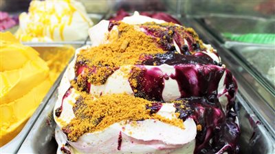 اسهل طريقة لعمل الآيس كريم تشيز كيك فى المنزل