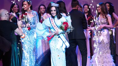 مروة الحلو ملكة جمال العرب تغادر أمريكا في رحلة خيرية إلى المغرب