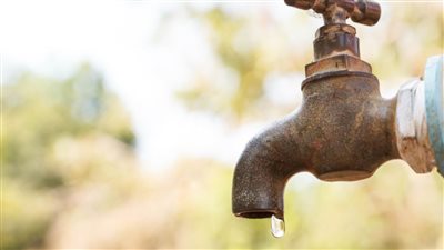 انقطاع المياه اليوم لمدة 10 ساعات في هذه الأماكن