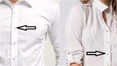 تعرف علي سبب اختلاف اتجاه أزرار الملابس النساء عن الرجال