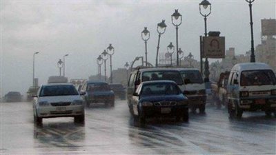 محدش يخرج بعد ساعات امطار علي القاهره الكبري