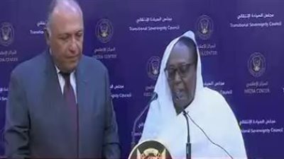 وزير الخارجية سامح شكرى توجيهات الرئيس السيسى ألا ندخر جهدا لاستمرار العمل مع السودان