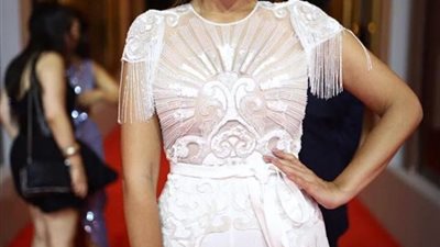 شاهد الجمبسوت يسيطر على إطلالات النجمات من مهرجان الجونة