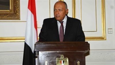 سامح شكرى نأمل تغيير إيجابى فى السياسة القطرية لتراعى مصالح العرب