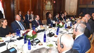 رئيس شركة أمريكية السيسي مثال حى للإرادة