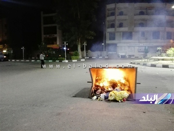 بالصور تجدد الاشتباكات بين الأهالي والأمن بالأقصر بعد اتهام الشرطة بتعذيب سجين