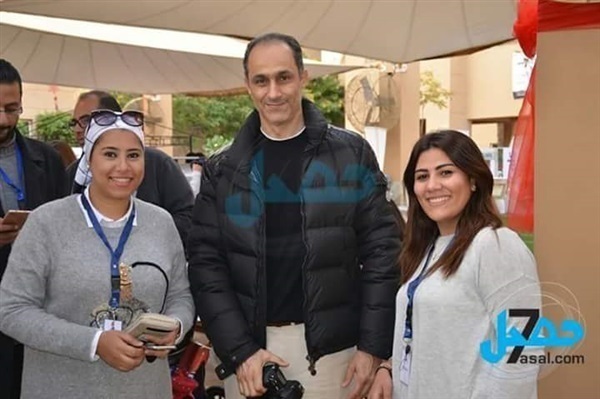 بالصور جمال مبارك مع ابنته فريدة في المدرسة 967751
