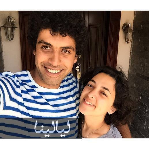 أجمل صور مايا أشرف زكي مع خطيبها أحمد الجارحي