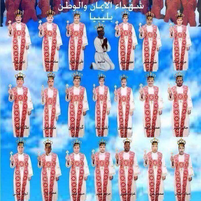 صورة مؤثرة وحكايات يقشعر لها الابدان قصة شهداء ليبيا الاقباط من اول خروجهم من مصر لحد اخر لحظه في حياتهم