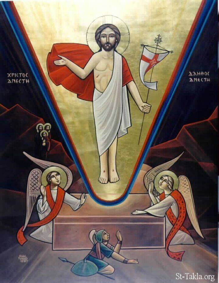 كيف تأمنون ان المسيح اله ورب وهو يقول أبي وأبيكم إلهي وإلهكم لا تلمسيني لأني لم أصعد بعد إلى أبي والكنيسة ترد