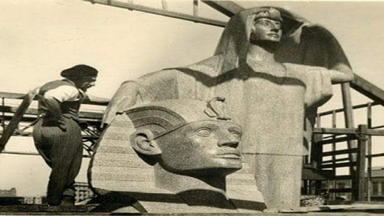 بالصور تعرف على تمثال نهضة مصر إلى ماذا يرمز وكيف تم استحضاره لمصر