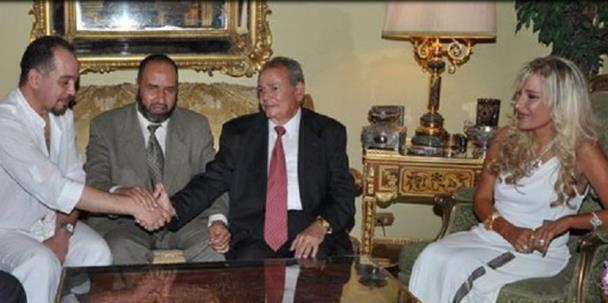 صور من داخل قصر شيرين سيف النصر الفخم وشاهد زوجها لحظه كتب كتابها