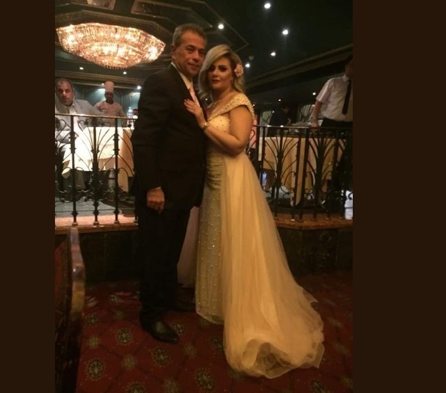 ننشر لكم صور جديده من حفل زفاف الاعلامي توفيق عكاشه وحياة الدرديري
