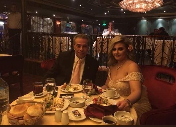ننشر لكم صور جديده من حفل زفاف الاعلامي توفيق عكاشه وحياة الدرديري
