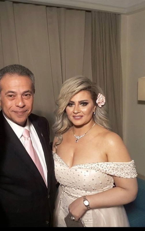 ننشر لكم صور جديده من حفل زفاف الاعلامي توفيق عكاشه وحياة الدرديري