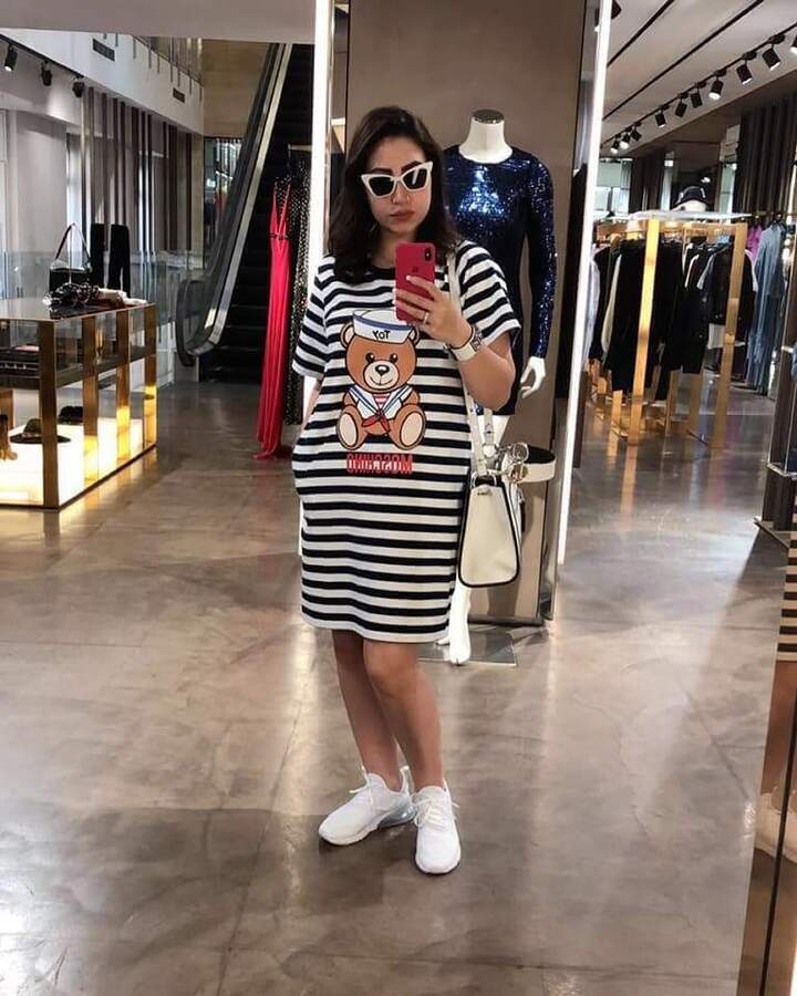 بالصور الفنانه بوسي تتألق باطلاله جديده جميله