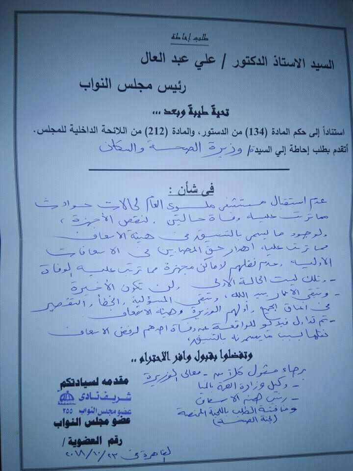 شاهد بالمستندات أول تحرك رسمي للثأر لاقباط ملوي الذين فارقوا الحياه علي ابواب المستشفي