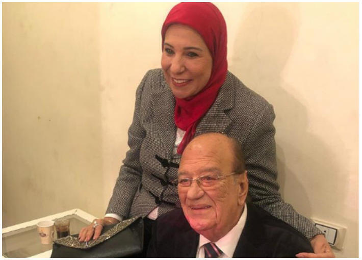 شاهد أخر لقاء إعلامي للفنان حسن حسني وزوجته قبل رحيلة