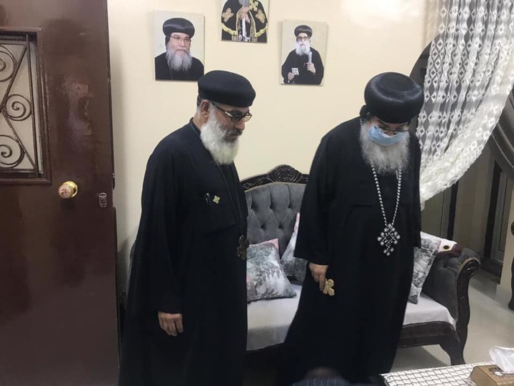 شاهد ما قام بفعلة الانبا مكاريوس اسقف المنيا صور